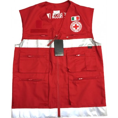 Жилет Красный Крест мод.волонтёр
