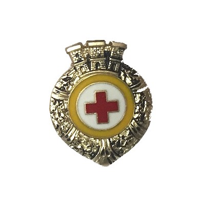 Portachiave Porta Chiavi Porta Badge da collo Croce Rossa Militare Prodotto  Ufficiale Art. 05044 Con moschettone terminale Sgancio di sicurezza