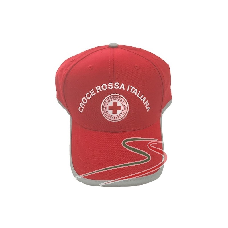 Cap with reflective trim Red Cross