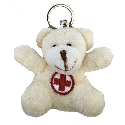 Bär Puppe Schlusselring Rotes Kreuz