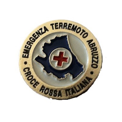 Spilla CRI Emergenza Abruzzo