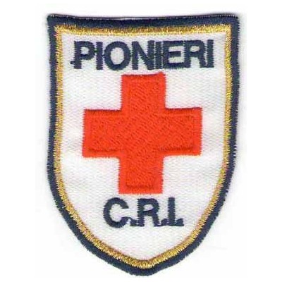 Red Cross Pioneers shield patch