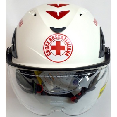 Шлем защитный Красный Крест
